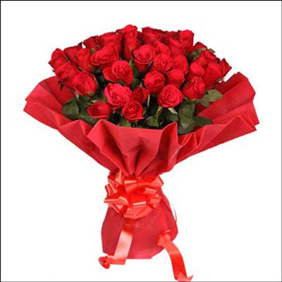 "25 Red Roses Bunch - Click here to View more details about this Product